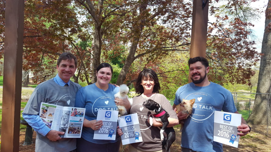 Dog Talk wins Best of Gwinnett